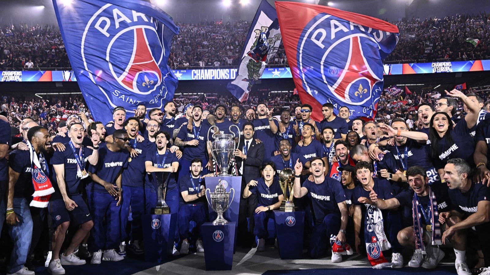 巴黎圣日耳曼队再度登上巅峰，获得胜利的简单介绍